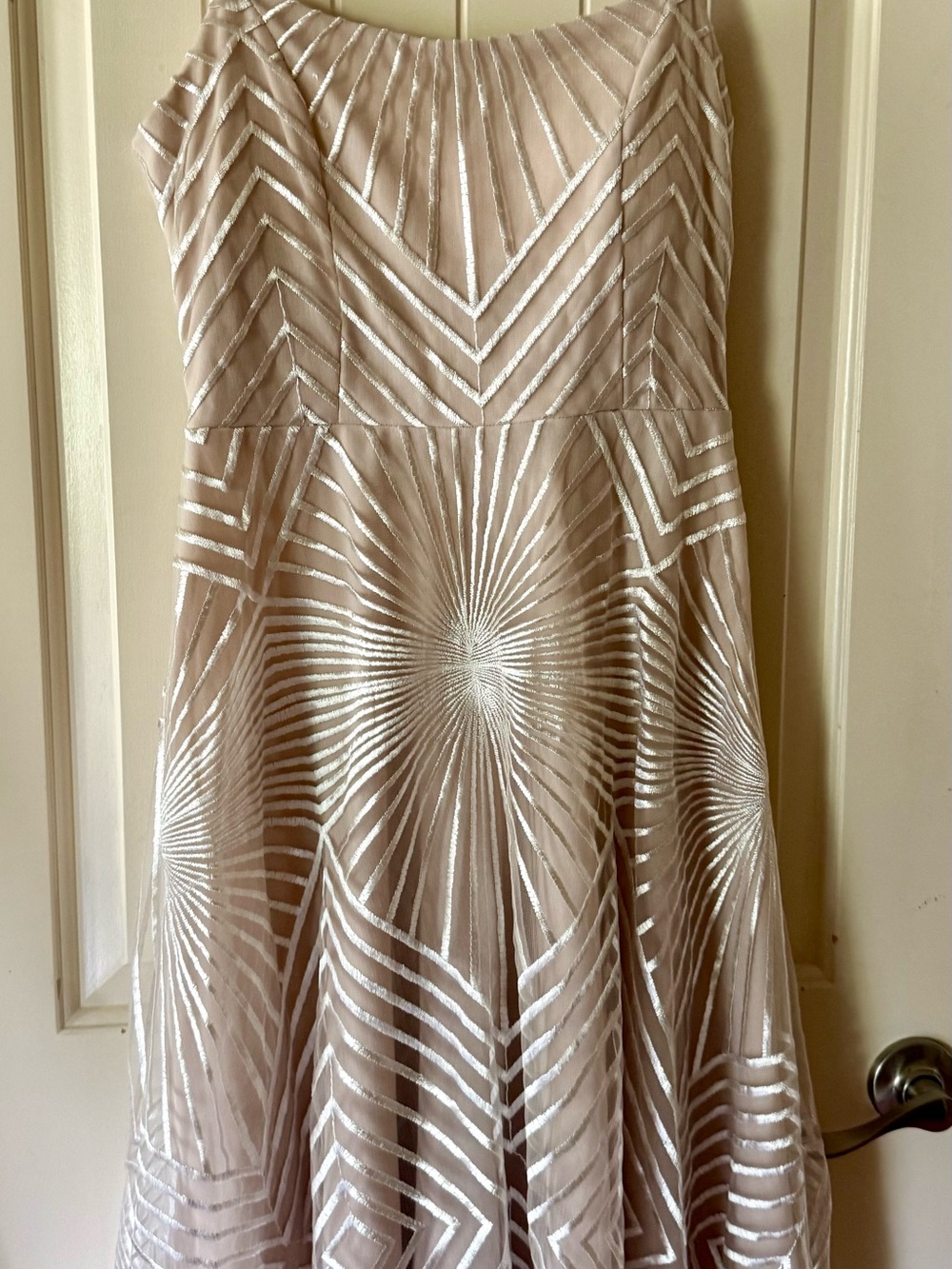 Art Deco Inspired Midi dress perfect for any formal occasion
